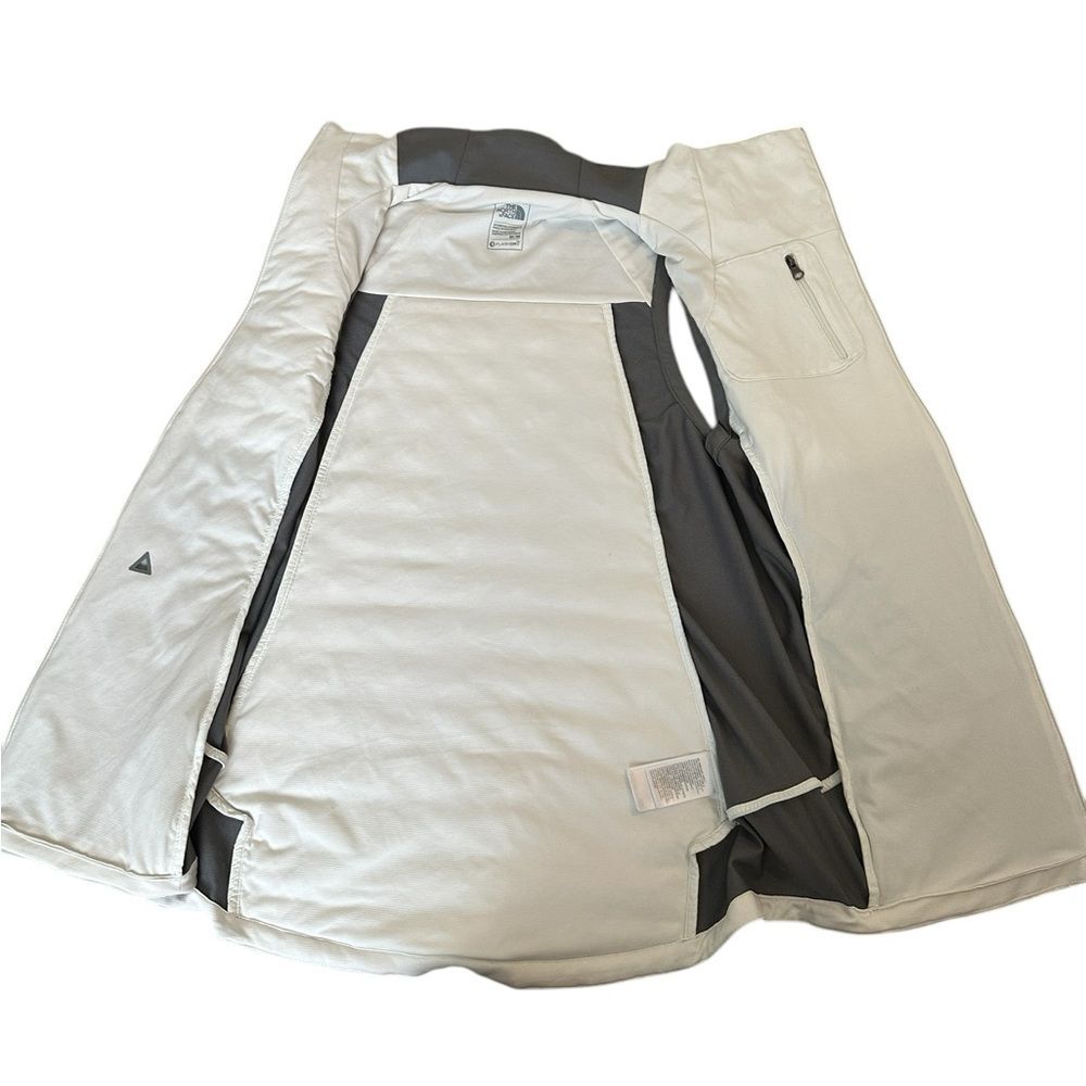 Womens The North Face Thermoball Flash Dry Vest Grey White Medium - Picture 5 of 8